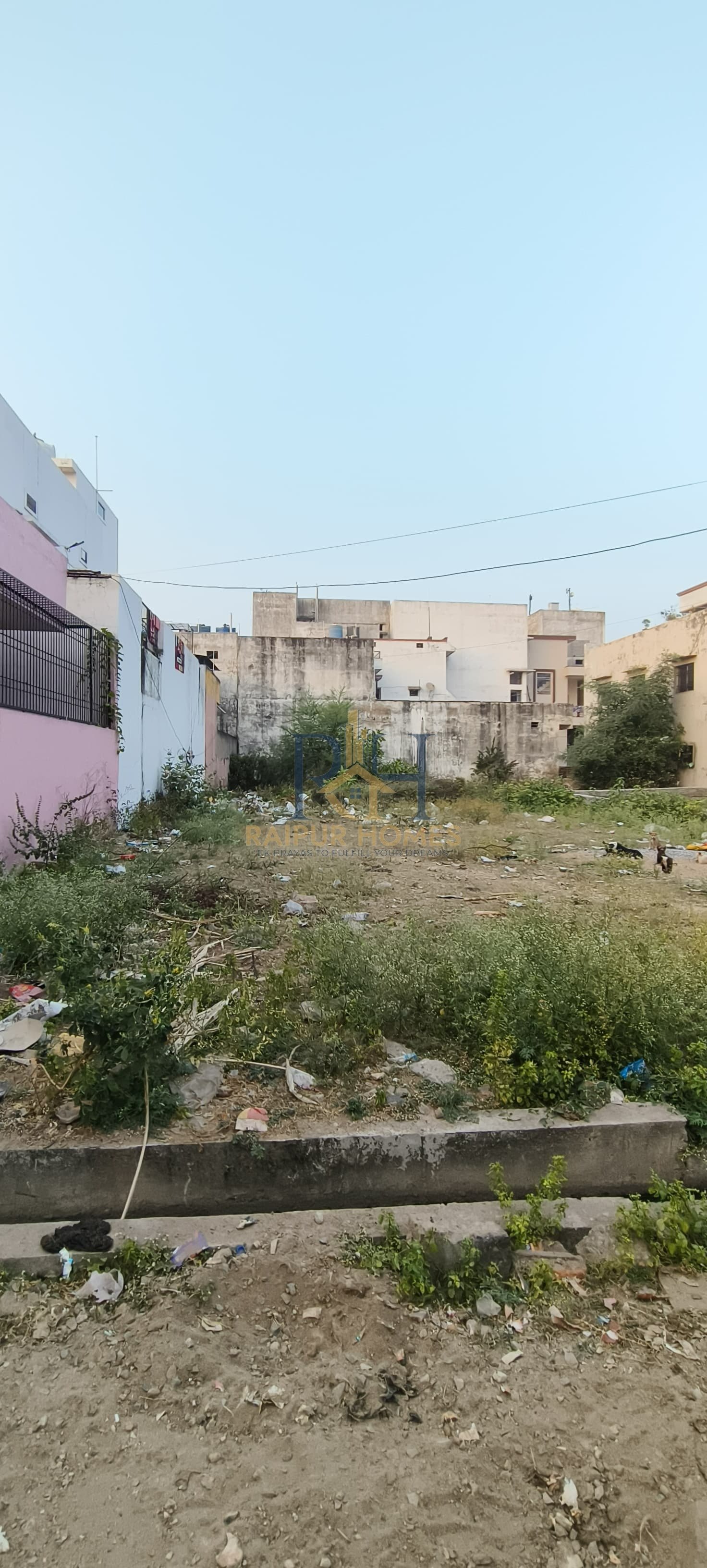 raipur homes RESIDENTIAL PLOT AVAILABLE IN PROFESSOR COLONY